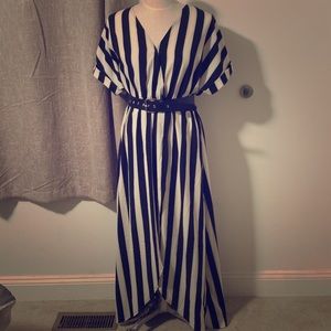 Black and white dress